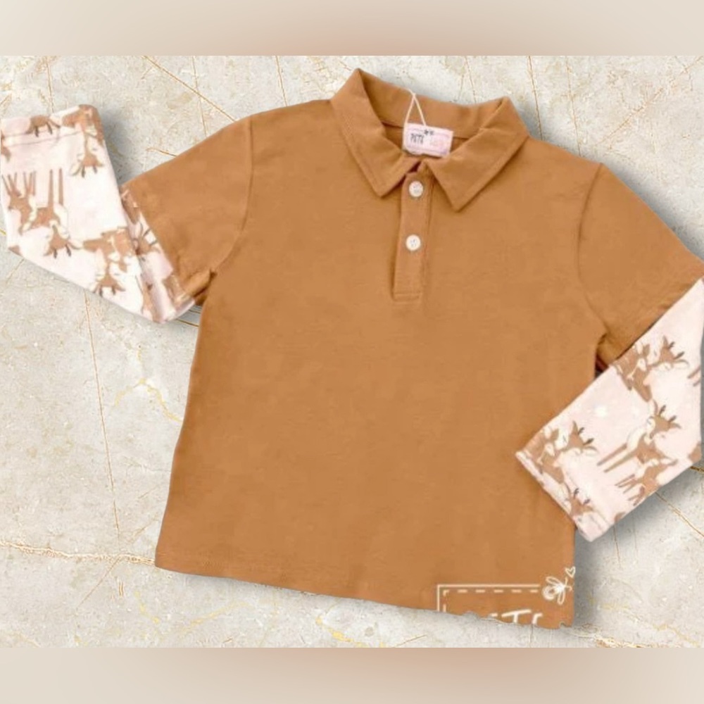 NWT. Adorable Pete N Lucy “oh deer” Shirt